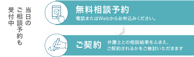 当日のご相談予約も受付中